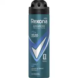 Etos Rexona Men Advanced Protection Cobalt Dry Deodorant Spray 150 ML aanbieding