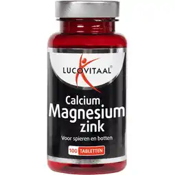 Etos Lucovitaal Calcium / Magnesium / Zink 100 stuks aanbieding