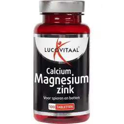 Etos Lucovitaal Calcium / Magnesium / Zink 100 stuks aanbieding
