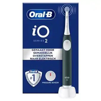 Etos Oral-B iO 2 Groen Elektrische tandenborstel aanbieding