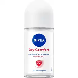 Etos NIVEA Dry Comfort Deodorant Roller 50 ML aanbieding