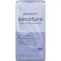 Etos Sanature Pro Vivo 100% Katoenen Incontinentieverband Super 12 stuks aanbieding