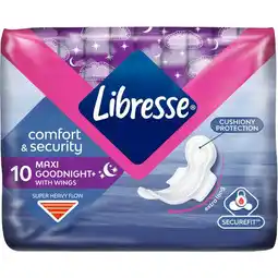 Etos Libresse Maxi Maandverband Goodnight aanbieding