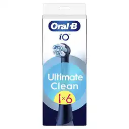 Etos Oral-B iO Ultimate Clean Opzetborstels Zwart 6 Stuks aanbieding