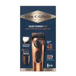 Etos King C. Gillette PRO Baardtrimmer aanbieding