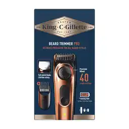 Etos King C. Gillette PRO Baardtrimmer aanbieding