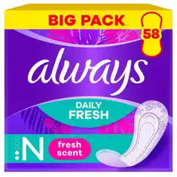 Etos ALWAYS DAILY FRSH LINER NORM 58 - BP aanbieding