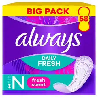 Etos ALWAYS DAILY FRSH LINER NORM 58 - BP aanbieding