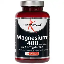 Etos Lucovitaal Magnesium 400 Vitamine B6 & L-Tryptofaan Capsules aanbieding
