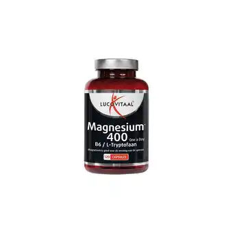 Etos Lucovitaal Magnesium 400 Vitamine B6 & L-Tryptofaan Capsules aanbieding