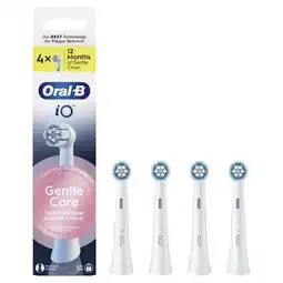 Etos Oral-B iO Gentle Care Opzetborstels Wit 4 Stuks aanbieding