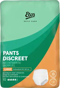 Etos Etos Control Pants Large, incontinentiebroekjes Large, 10 stuks aanbieding