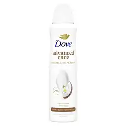 Etos Dove Advanced Care Coconut & Jasmine Flower Anti-Transpirant Deodorant Spray 150 ML aanbieding