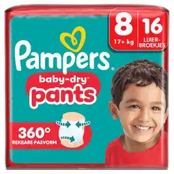 Etos Pampers Baby Dry Pants Luierbroekjes Maat 8 17+ KG 16 Stuks aanbieding