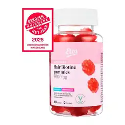 Etos Etos Hair Biotine gummies 5000μg 60 stuks aanbieding