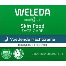 Etos Weleda Skin Food Voedende Nachtcrème 40 ML aanbieding