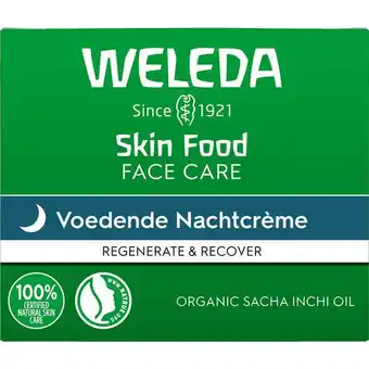 Etos Weleda Skin Food Voedende Nachtcrème 40 ML aanbieding