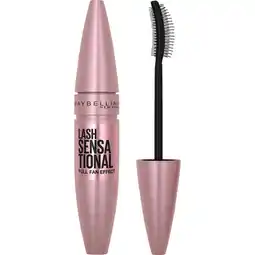 Etos Maybelline New York Lash Sensational Mascara Intense Black Volume aanbieding