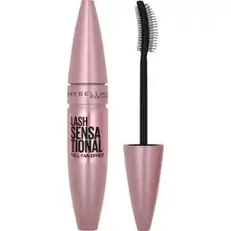 Etos Maybelline New York Lash Sensational Mascara Intense Black Volume aanbieding