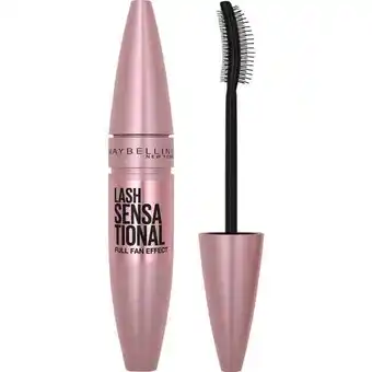 Etos Maybelline New York Lash Sensational Mascara Intense Black Volume aanbieding