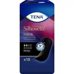 Etos TENA Silhouette Noir Mini Verbanden 18 stuks aanbieding