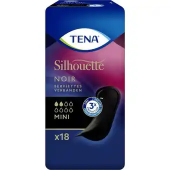 Etos TENA Silhouette Noir Mini Verbanden 18 stuks aanbieding