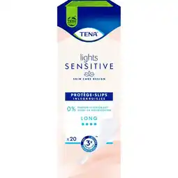 Etos TENA Lights Sensitive Long Inlegkruisjes 20 stuks aanbieding