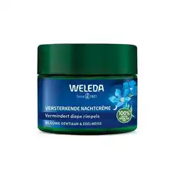 Etos Weleda Blauwe Gentiaan & Edelweiss Versterkende Nachtcrème 40 ML aanbieding
