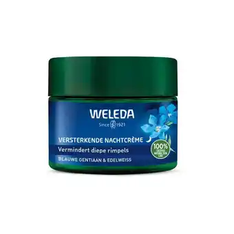 Etos Weleda Blauwe Gentiaan & Edelweiss Versterkende Nachtcrème 40 ML aanbieding