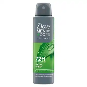 Etos Dove Men+Care Advanced Extra Fresh Anti-transpirant Deodorant Spray 150 ML aanbieding