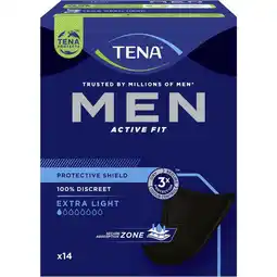Etos TENA Men Protective Shield Extra Light 14 stuks aanbieding