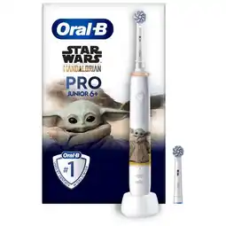 Etos Oral-B Pro Junior 6+ Star Wars Yoda Elektrische Tandenborstel By Braun aanbieding