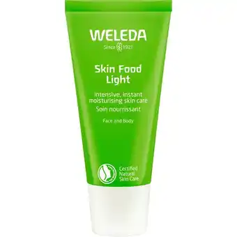 Etos Weleda Skin Food Light Cream 30 ML aanbieding
