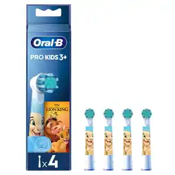 Etos Oral-B Pro Kids Lion King Opzetborstels - 4 stuks aanbieding