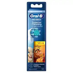 Etos Oral-B Pro Kids Lion King Opzetborstels - 4 stuks aanbieding