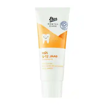 Etos Etos Junior 5-12 Jaar Tandpasta Tube 75 ML aanbieding