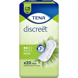 Etos TENA Discreet Mini Verbanden 20 stuks aanbieding