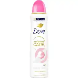 Etos Dove Advanced Care Beauty Finish Anti-Transpirant Deodorant Spray 150 ML aanbieding