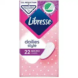 Etos Libresse Micro inlegkruisjes 22 stuks aanbieding