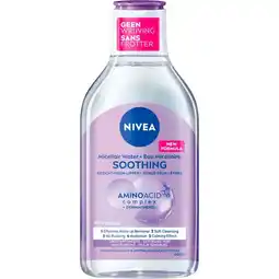 Etos NIVEA Soothing Micellair Water Gevoelige huid 400 ML aanbieding