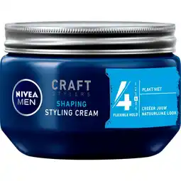 Etos NIVEA MEN Styling Cream 150 ML aanbieding
