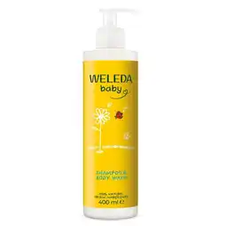 Etos Weleda Calendula Shampoo & Douchecreme 400 ml aanbieding