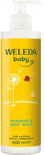 Etos Weleda Calendula Shampoo & Douchecreme 400 ml aanbieding