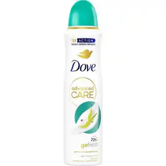 Etos Dove Advanced Care Go Fresh Pear Anti-Transpirant Deodorant Spray 150 aanbieding