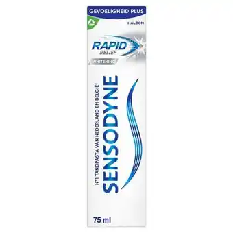 Etos Sensodyne Rapid Relief Whitening - 75 ml aanbieding