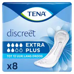 Etos TENA Discreet Extra Plus Verbanden 8 stuks aanbieding