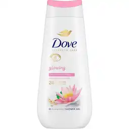 Etos Dove Advanced Care Showergel Glowing 225 ML aanbieding