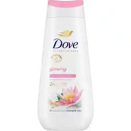 Etos Dove Advanced Care Showergel Glowing 225 ML aanbieding
