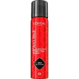 Etos L'Oréal Paris Infaillible Setting Spray 75 ML aanbieding