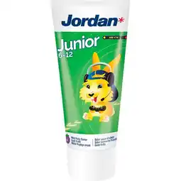 Etos Jordan Tandpasta Junior 6-12 Jaar 50 ML aanbieding